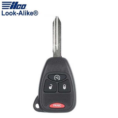 Ilco LAL RHK-CHRY-4B5 CHRYSLER 4 BUTTON REMOTE HEAD KEY ILCO-AX00011860